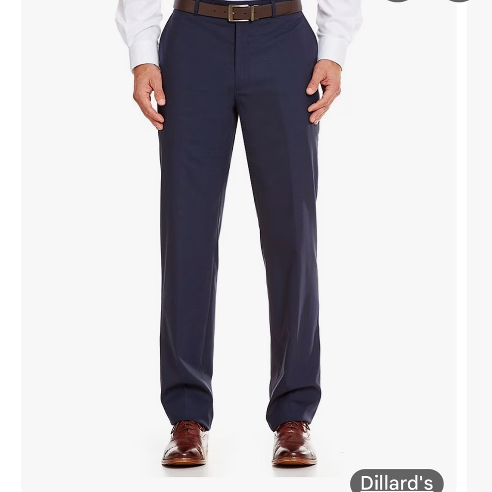 Men's Navy Dress Pants Hart Schaffner NWT 42x32
